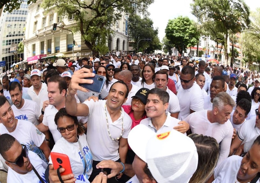 'A Bahia pode dar essa lição maravilhosa de união do seu povo', afirma ACM Neto durante Lavagem do Bonfim