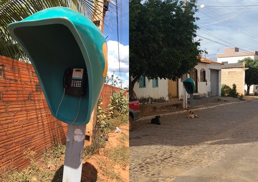 Orelhões estão de volta em Livramento e geram surpresa na população