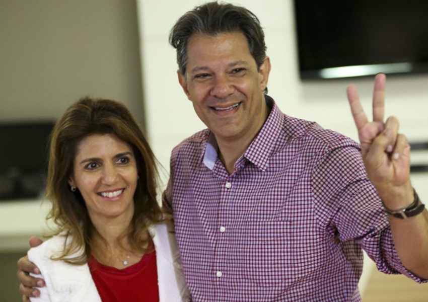 PT avalia lançar candidatura da mulher de Haddad para deputada federal