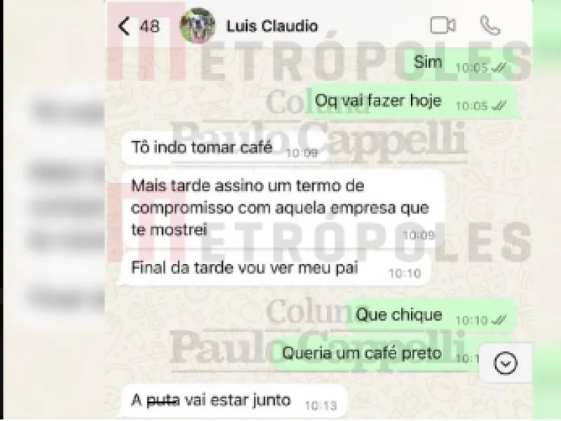 Luís Cláudio Lula da Silva usa linguagem ofensiva em conversa privada sobre a primeira-dama