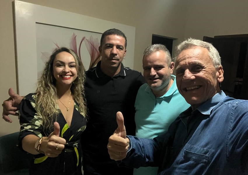 Roberval Meira confirma chapa com Fernando Santos e Dr. Álvaro Neto para as eleições em Dom Basílio