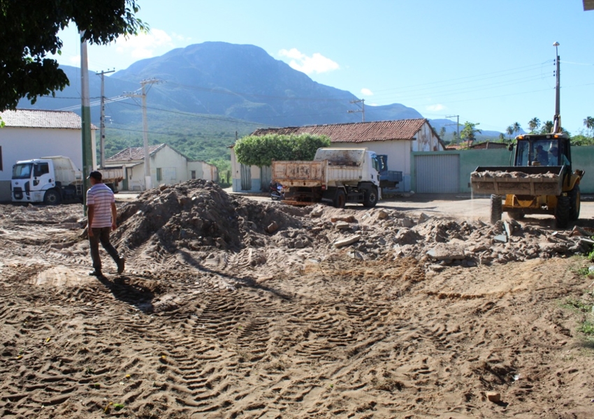 Livramento: Projeto de revitalização da Praça na Rua do Areião já foi iniciado