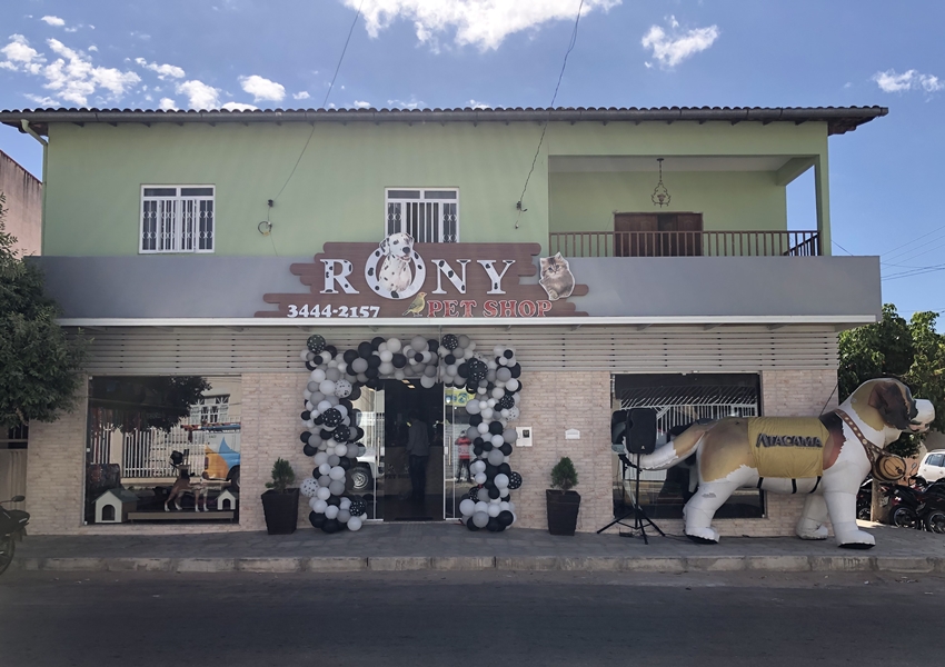 Inaugurado o novo espaço Rony Pet Shop em Livramento