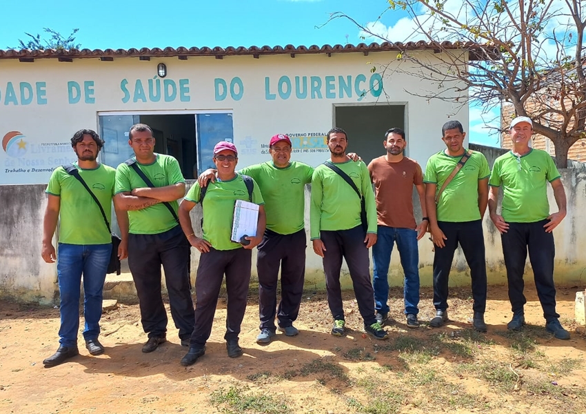 Agentes de endemias intensificam ações de combate à dengue em Livramento de Nossa Senhora