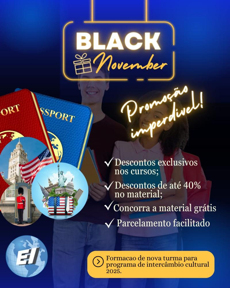 Black November Essenciall Idiomas: Oportunidades imperdíveis para novos horizontes