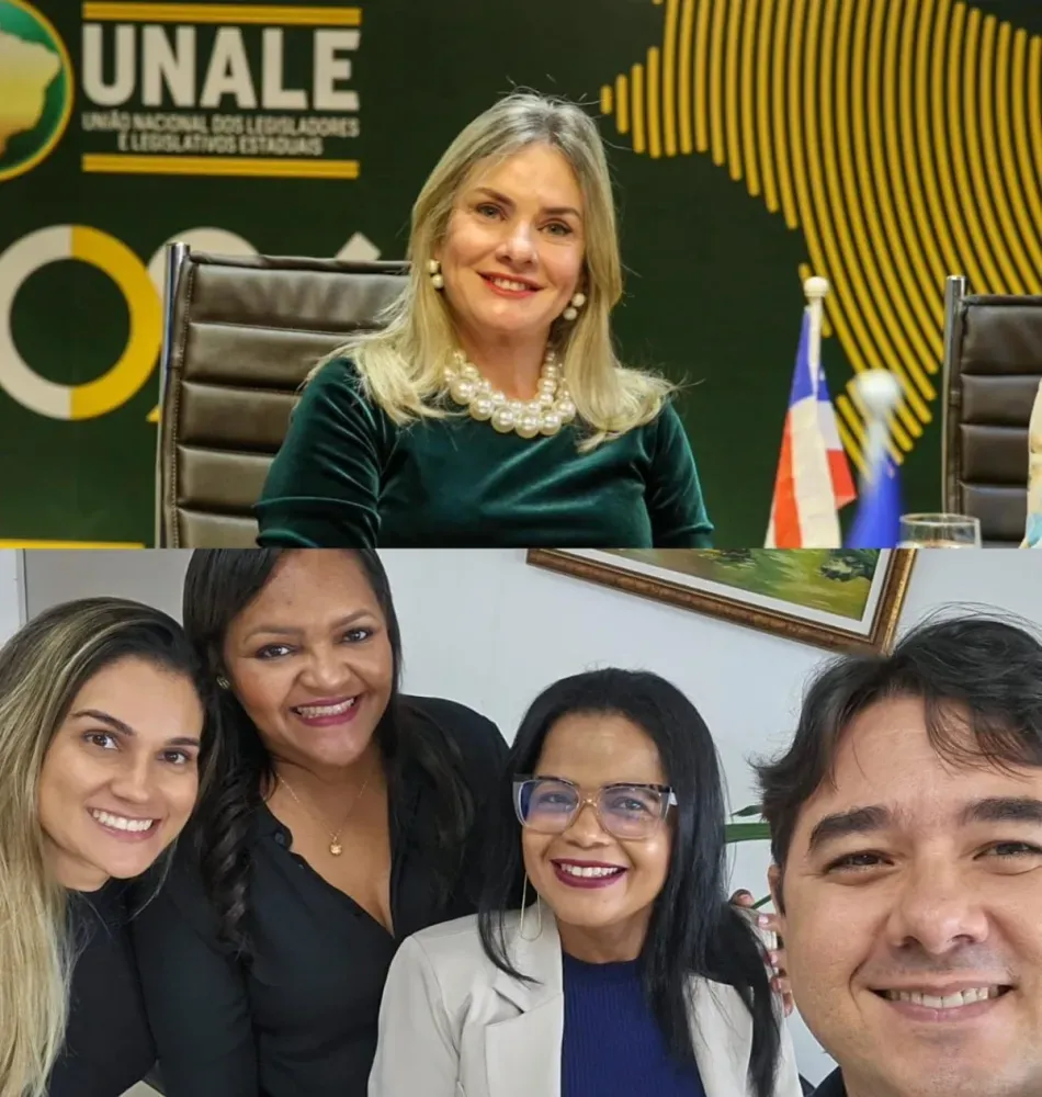 Secretária-Geral da Unale, deputada Ivana Bastos, parabeniza a ALBA pela indicação ao Prêmio Assembleia Cidadã com o projeto ‘Central de Atendimento ao Cidadão’