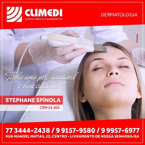 Climedi: Drª Stephane Spínola Dermatologista