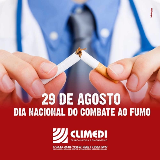 Climedi: Dia Nacional de Combate ao Fumo