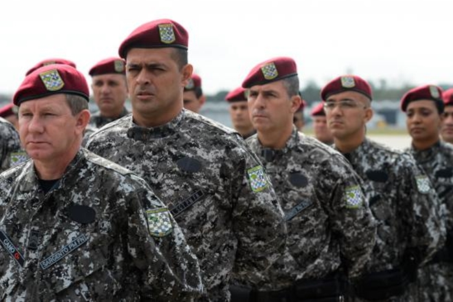 Força Nacional começa a chegar a Manaus e Boa Vista