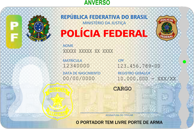 Polícia Federal lança nova identidade funcional