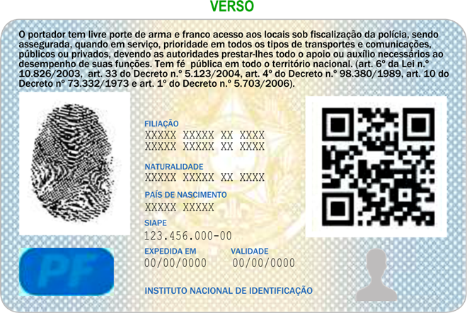 Polícia Federal lança nova identidade funcional