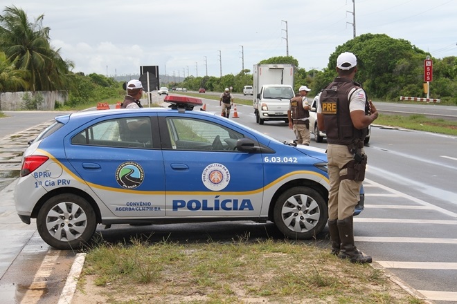 Polícia registra 17% de redução de mortes nas rodovias baianas