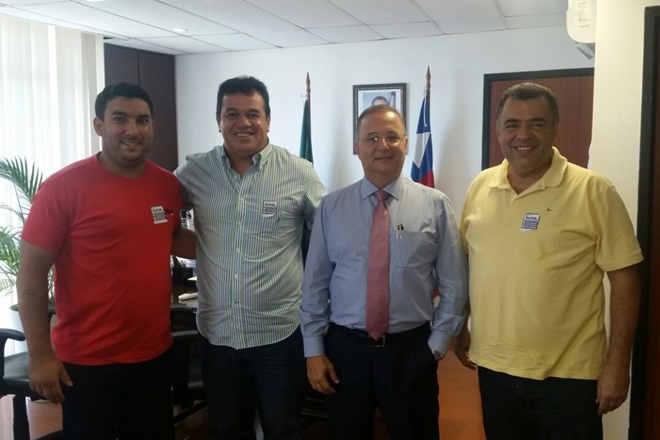 Prefeito de Livramento esteve reunido com secretário de saúde do estado da Bahia