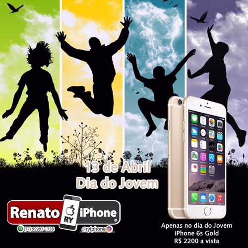 Dia Do Jovem: Loja Renato iPhone lança grande promoção