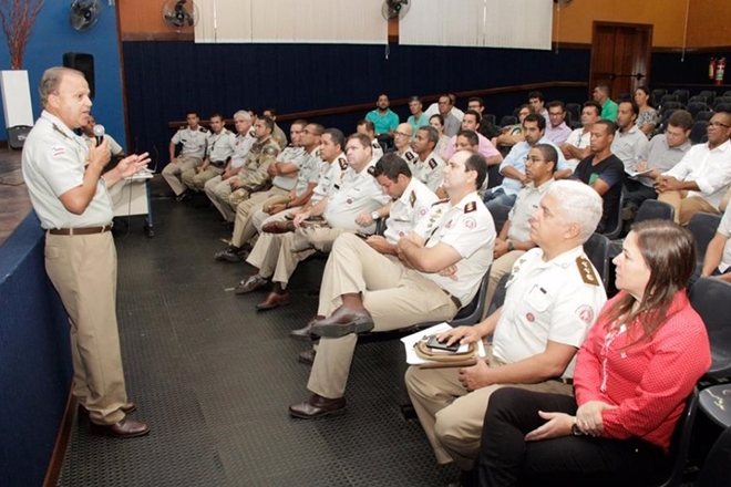 Caetité: Polícia militar realiza reunião com gestores municipais da área da 94ª CIPM